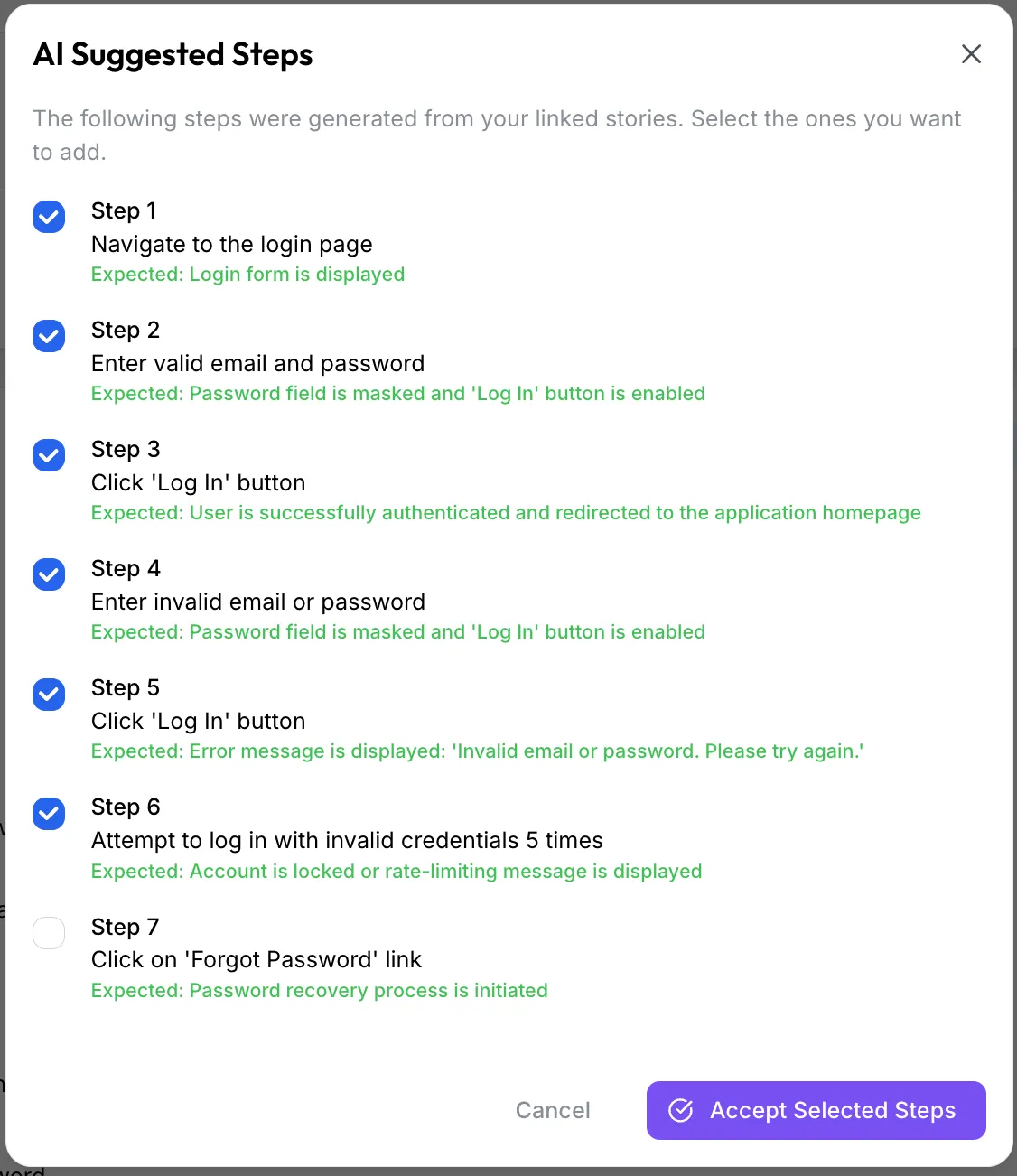 Klority AI Test Case Generator