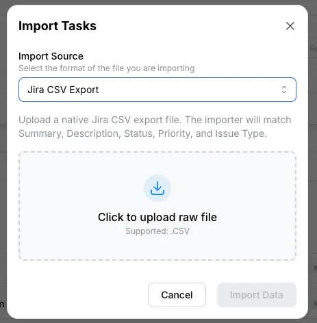 Import & One-Click Migration
